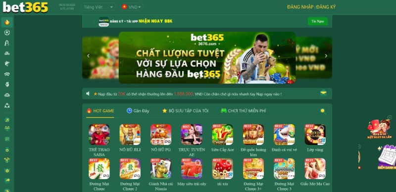 Chương trình khuyến mãi Bet365 dành cho thành viên mới cực hấp dẫn